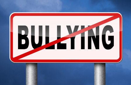41887568 - stop bullying no bullies prevention against school work or in the cyber internet harassment