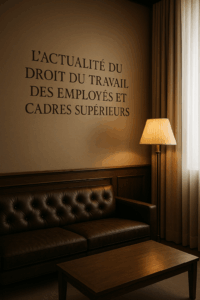 L’actualité du droit du travail au service des employés et cadres supérieurs